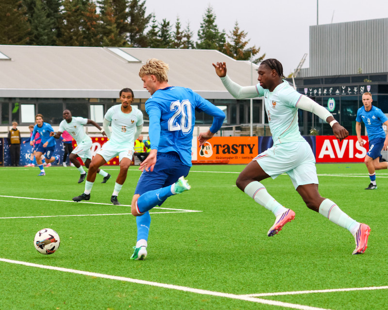 Myndaveisla: U21 landsliðið gerði jafntefli við Frakka