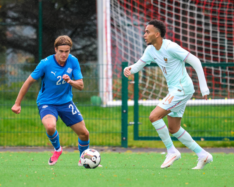 Myndaveisla: U21 landsliðið gerði jafntefli við Frakka