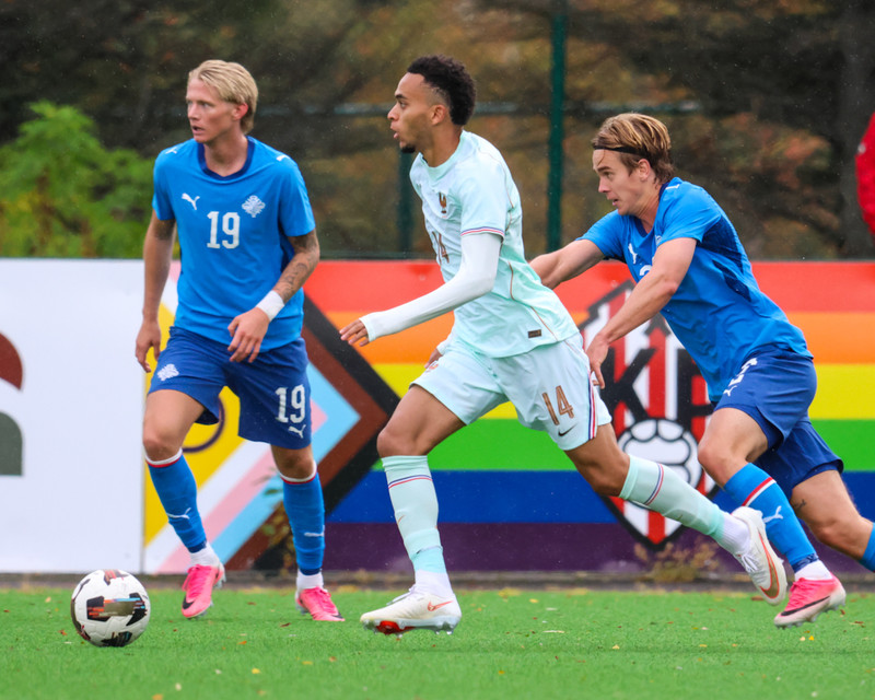Myndaveisla: U21 landsliðið gerði jafntefli við Frakka