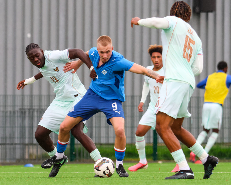 Myndaveisla: U21 landsliðið gerði jafntefli við Frakka