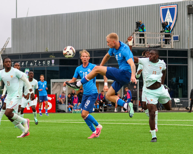 Myndaveisla: U21 landsliðið gerði jafntefli við Frakka