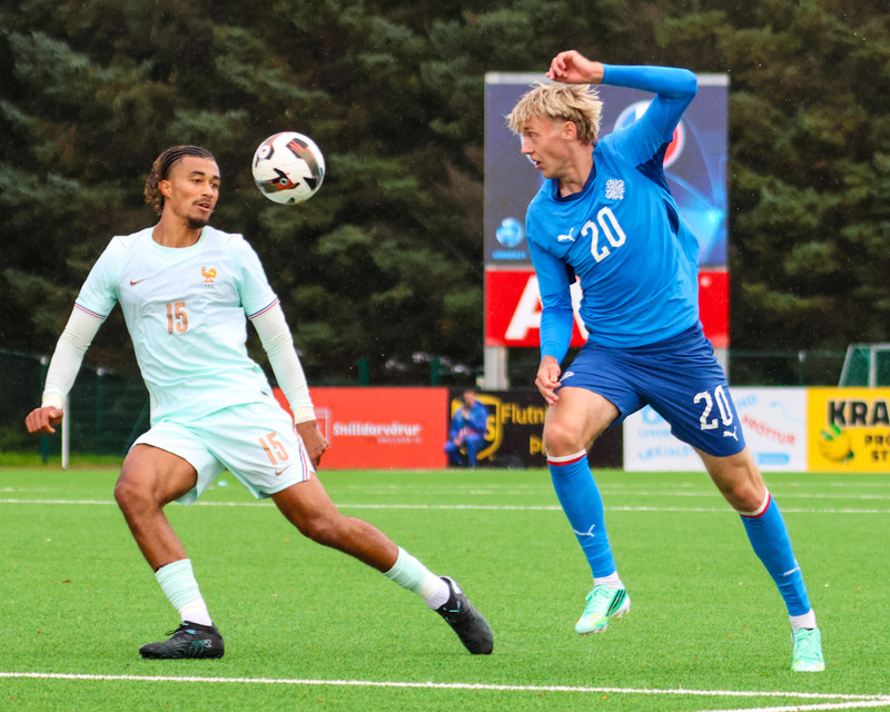 Myndaveisla: U21 landsliðið gerði jafntefli við Frakka