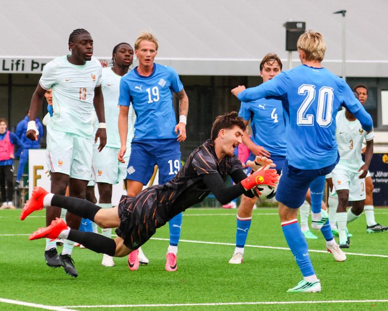 Myndaveisla: U21 landsliðið gerði jafntefli við Frakka