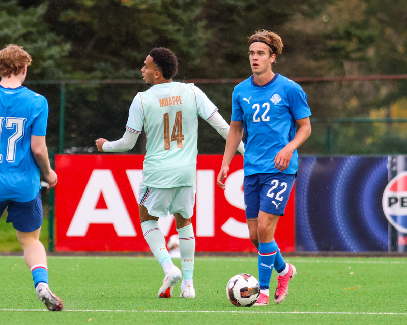 Myndaveisla: U21 landsliðið gerði jafntefli við Frakka