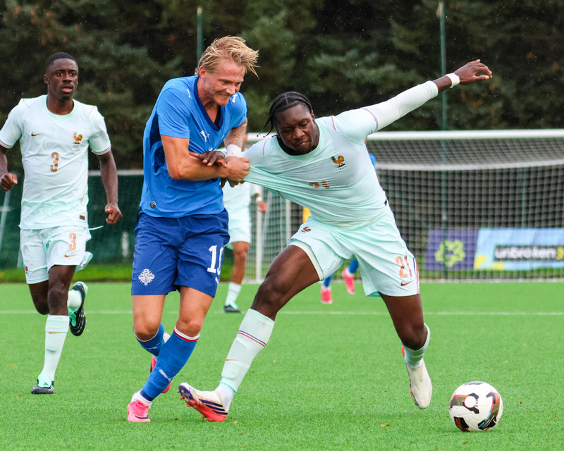 Myndaveisla: U21 landsliðið gerði jafntefli við Frakka