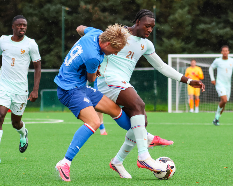 Myndaveisla: U21 landsliðið gerði jafntefli við Frakka