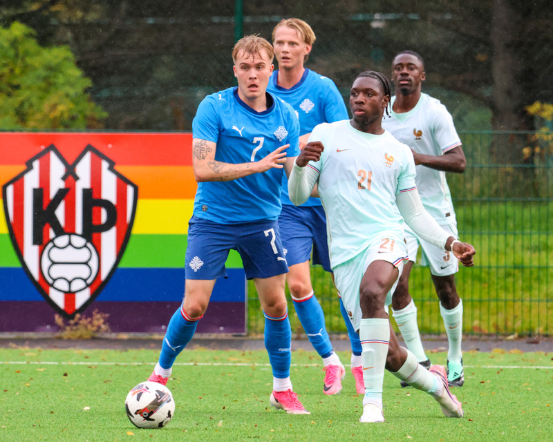 Myndaveisla: U21 landsliðið gerði jafntefli við Frakka