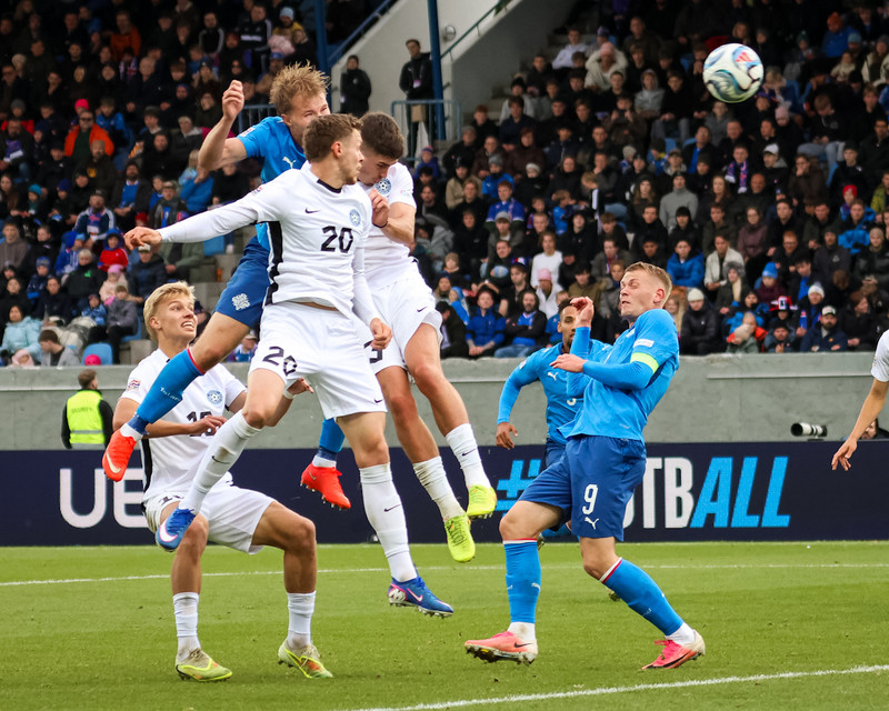 Sjáðu markið: Kom Íslandi yfir í tímamótalandsleik