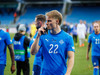 Andri Lucas Guðjohnsen með kókómjólk
