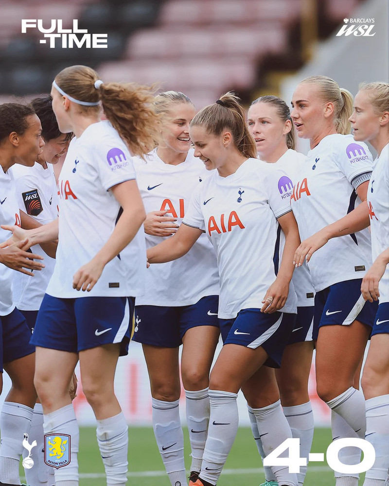Kvennalið Tottenham er að gera góða hluti.