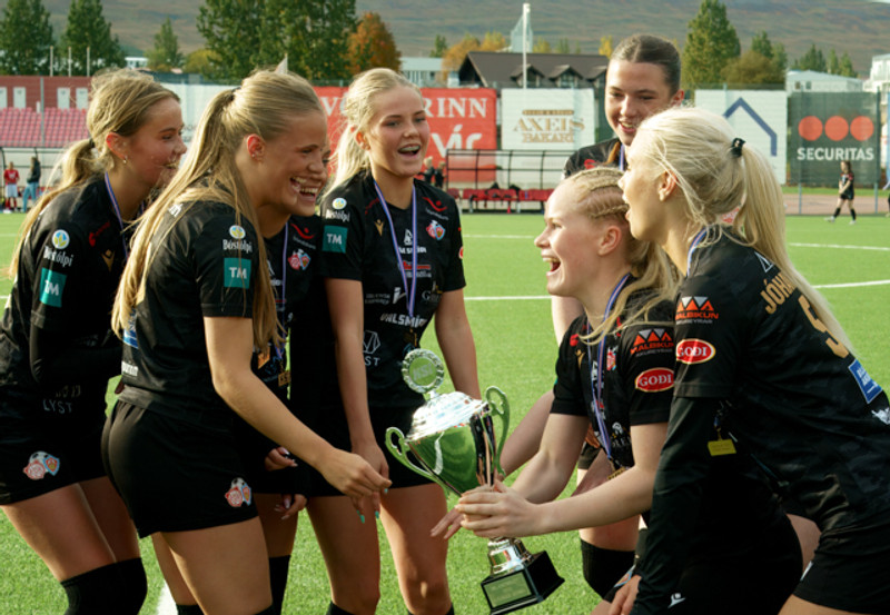 Myndaveisla: Þór/KA Íslandsmeistari í 3. flokki