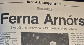 Víðir Sig: Guðjohnsenar spila og skora í hálfa öld