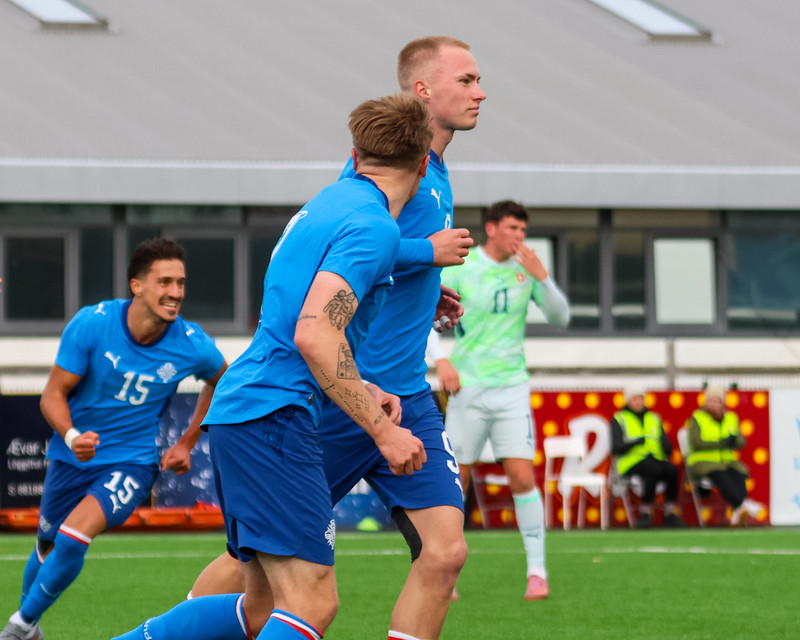 Daníel Tristan skoraði tvívegis.