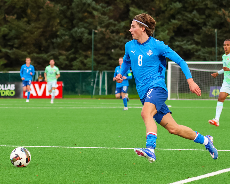 U21: Strákarnir léku listir sínar og pökkuðu Sviss saman