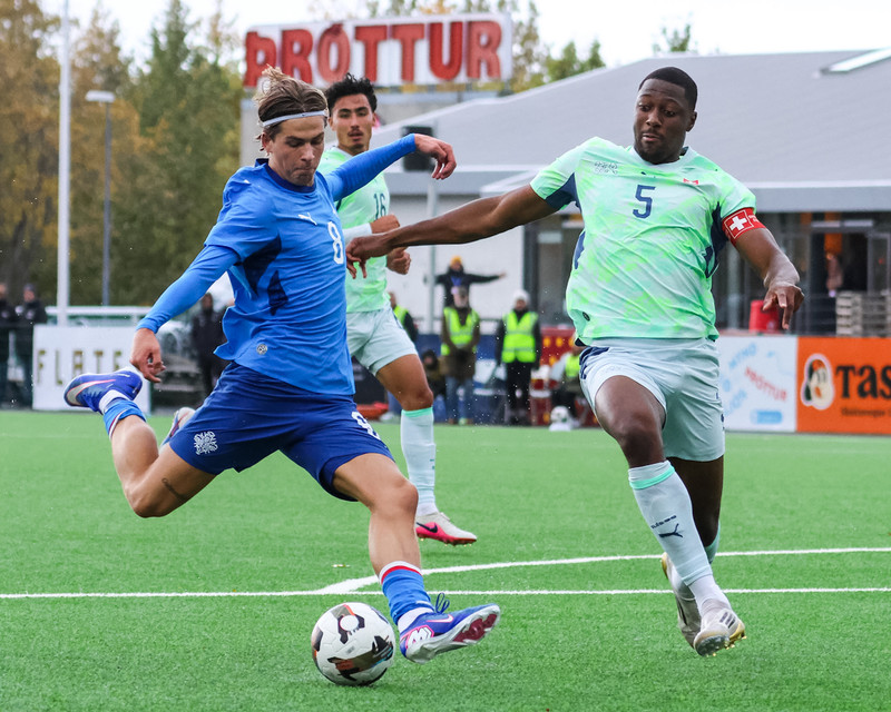 U21: Strákarnir léku listir sínar og pökkuðu Sviss saman