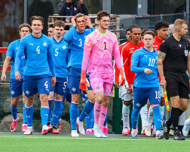 Myndaveisla: U21 landsliðið fór á kostum gegn Sviss