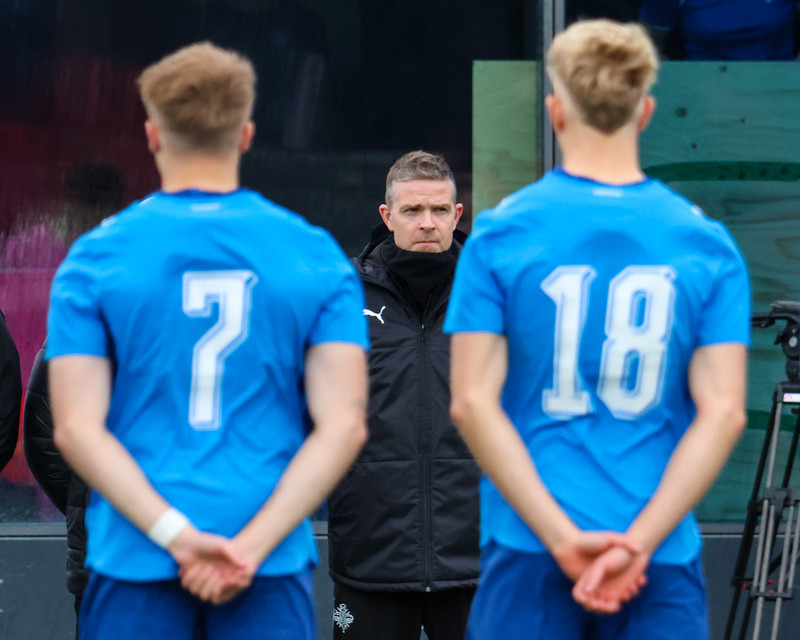 Myndaveisla: U21 landsliðið fór á kostum gegn Sviss