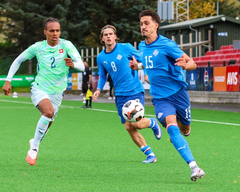 Myndaveisla: U21 landsliðið fór á kostum gegn Sviss