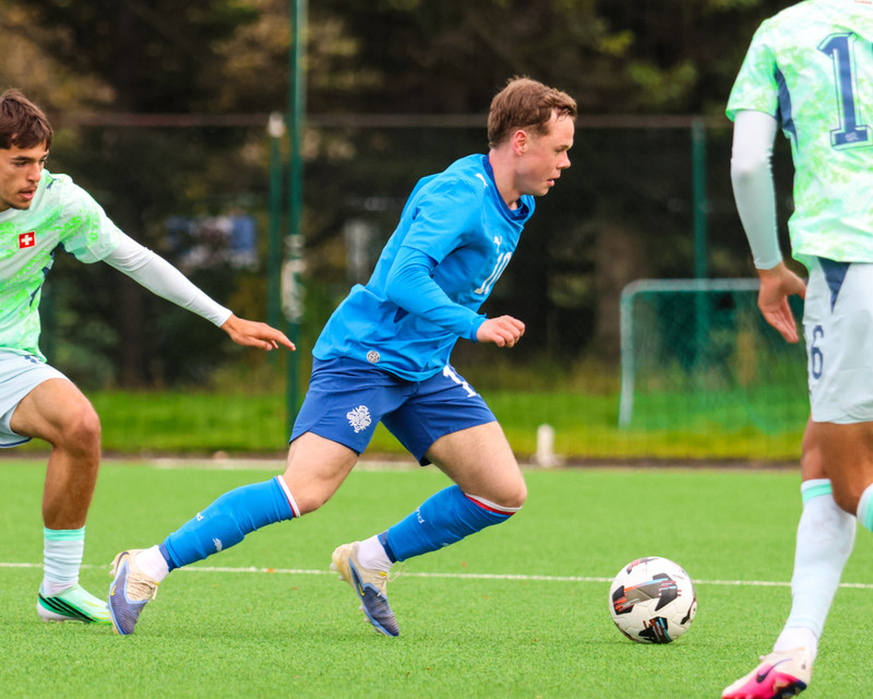 Myndaveisla: U21 landsliðið fór á kostum gegn Sviss