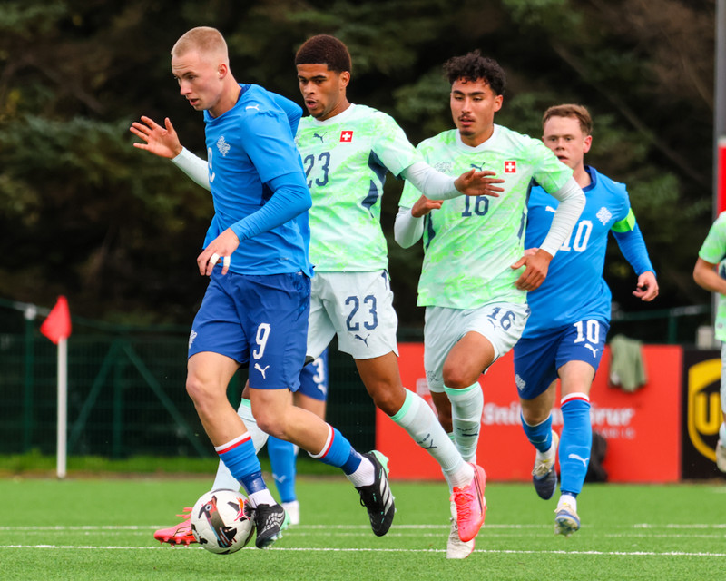 Myndaveisla: U21 landsliðið fór á kostum gegn Sviss