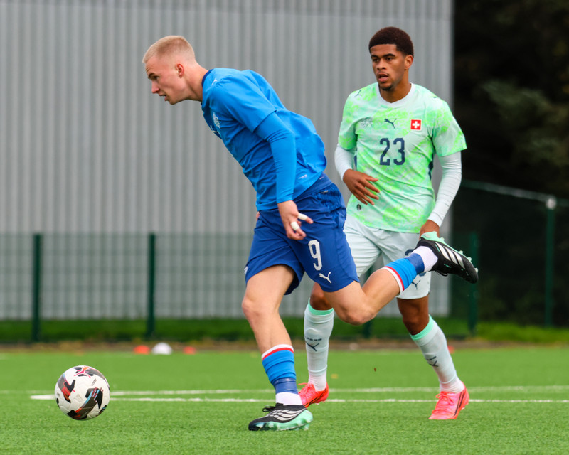 Myndaveisla: U21 landsliðið fór á kostum gegn Sviss