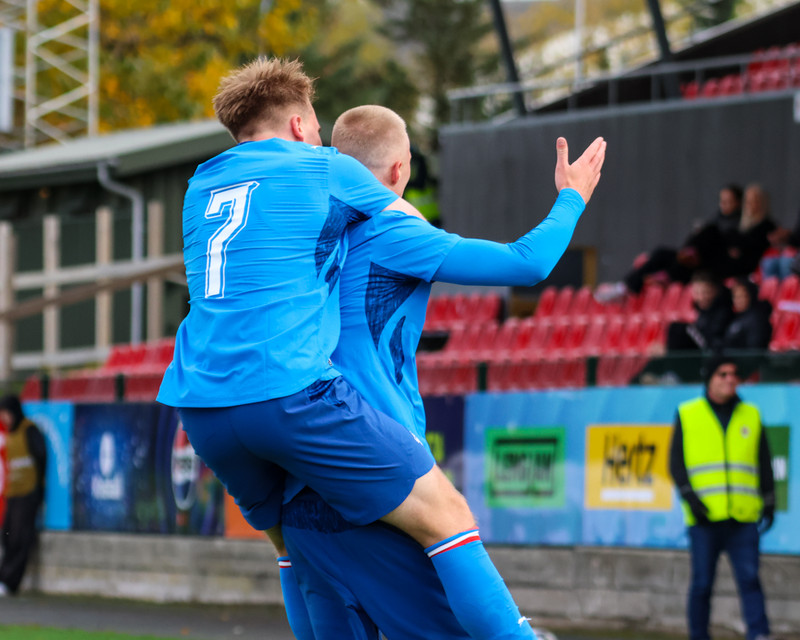 Myndaveisla: U21 landsliðið fór á kostum gegn Sviss