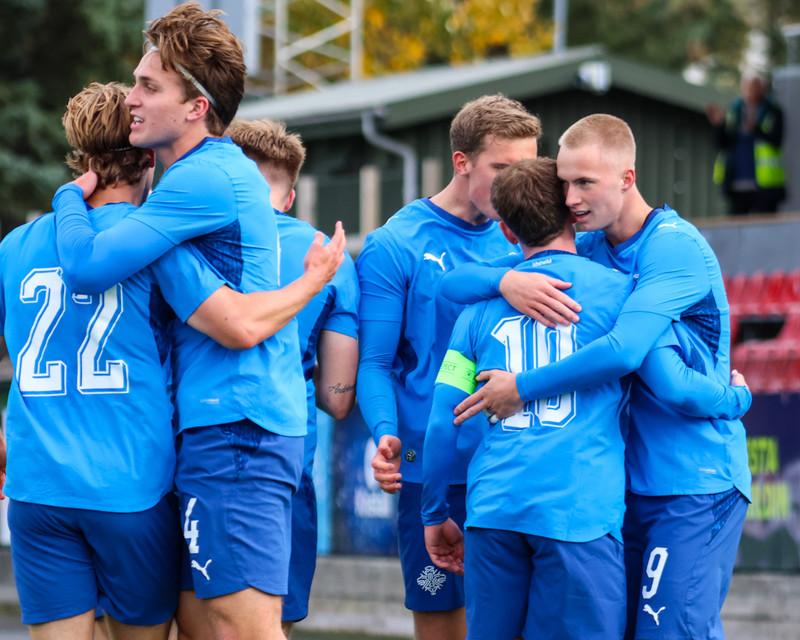 Myndaveisla: U21 landsliðið fór á kostum gegn Sviss