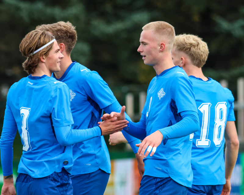 Myndaveisla: U21 landsliðið fór á kostum gegn Sviss