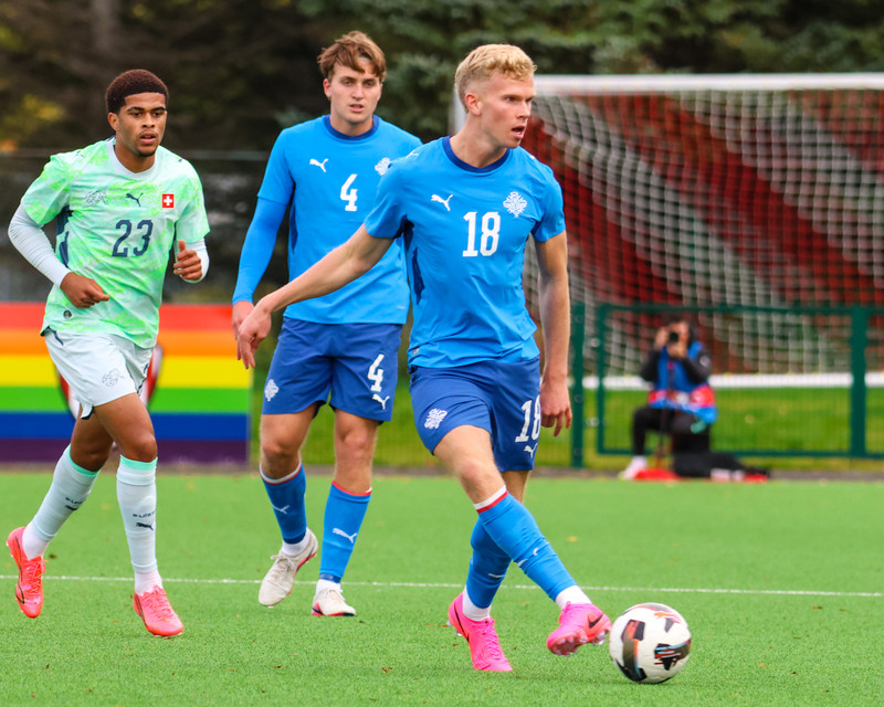 Myndaveisla: U21 landsliðið fór á kostum gegn Sviss