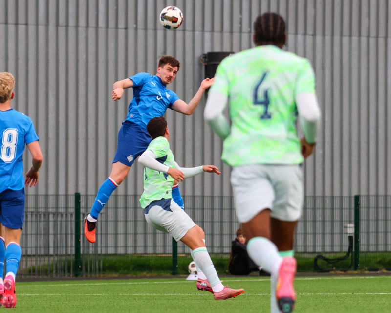 Myndaveisla: U21 landsliðið fór á kostum gegn Sviss