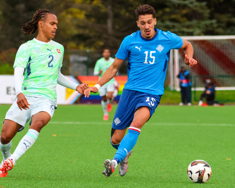 Myndaveisla: U21 landsliðið fór á kostum gegn Sviss