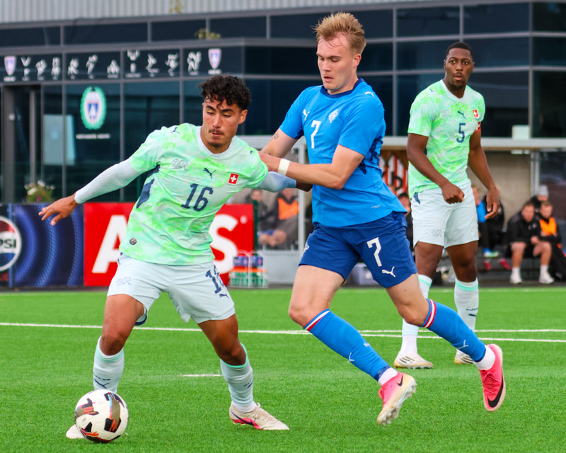 Myndaveisla: U21 landsliðið fór á kostum gegn Sviss