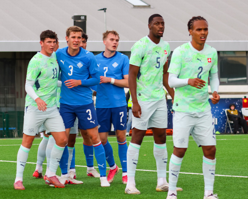 Myndaveisla: U21 landsliðið fór á kostum gegn Sviss
