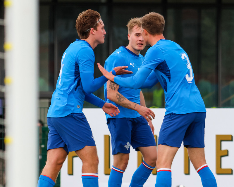 Myndaveisla: U21 landsliðið fór á kostum gegn Sviss