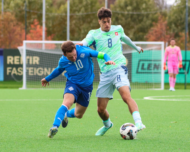 Myndaveisla: U21 landsliðið fór á kostum gegn Sviss