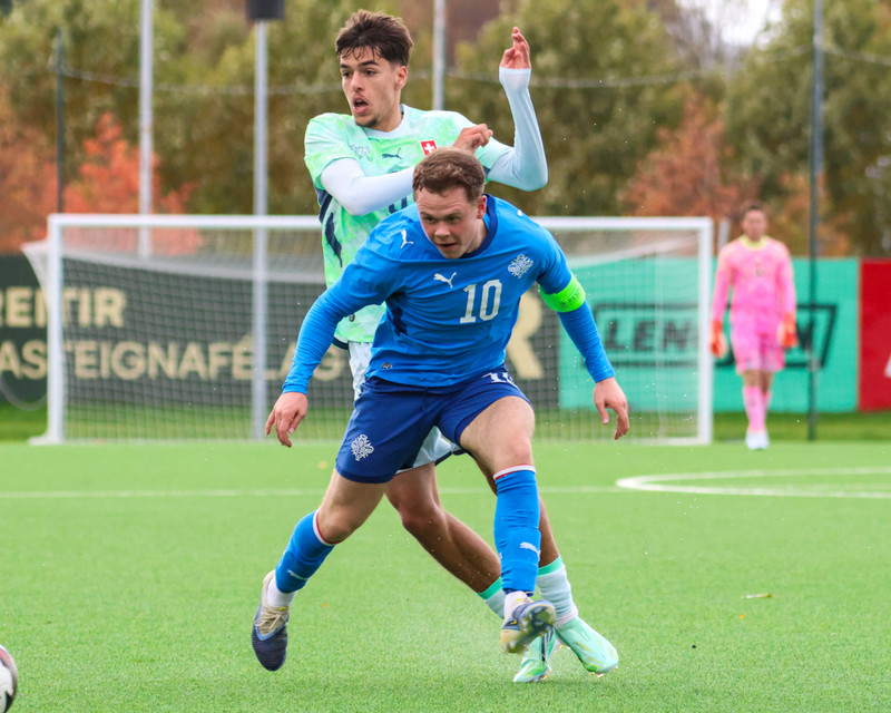 Myndaveisla: U21 landsliðið fór á kostum gegn Sviss