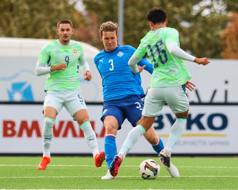 Myndaveisla: U21 landsliðið fór á kostum gegn Sviss