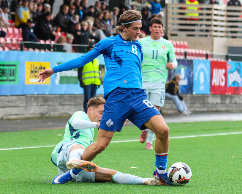 Myndaveisla: U21 landsliðið fór á kostum gegn Sviss