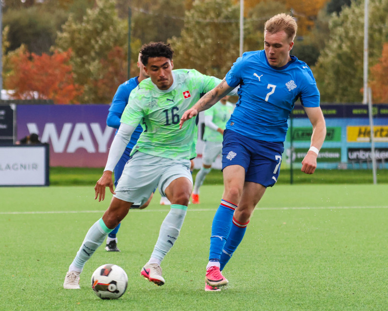 Myndaveisla: U21 landsliðið fór á kostum gegn Sviss