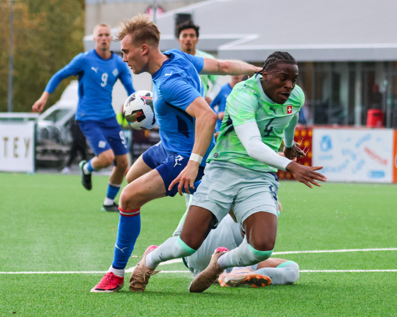 Myndaveisla: U21 landsliðið fór á kostum gegn Sviss