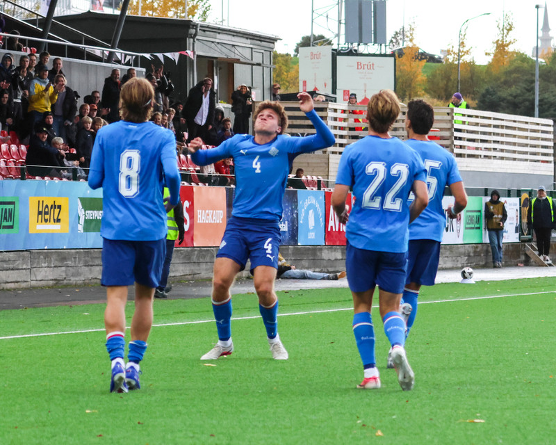 Myndaveisla: U21 landsliðið fór á kostum gegn Sviss
