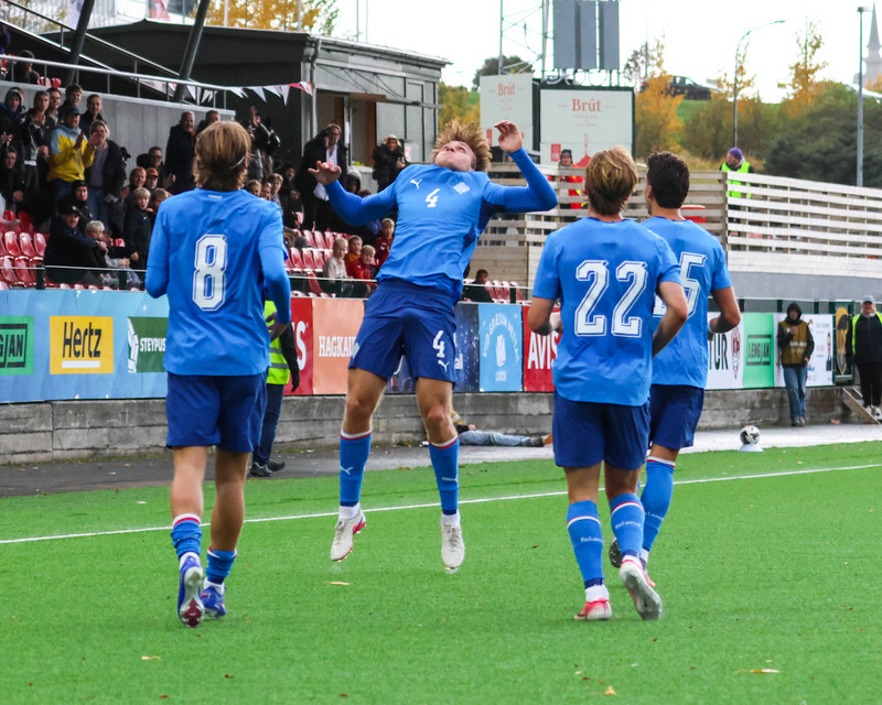 Myndaveisla: U21 landsliðið fór á kostum gegn Sviss