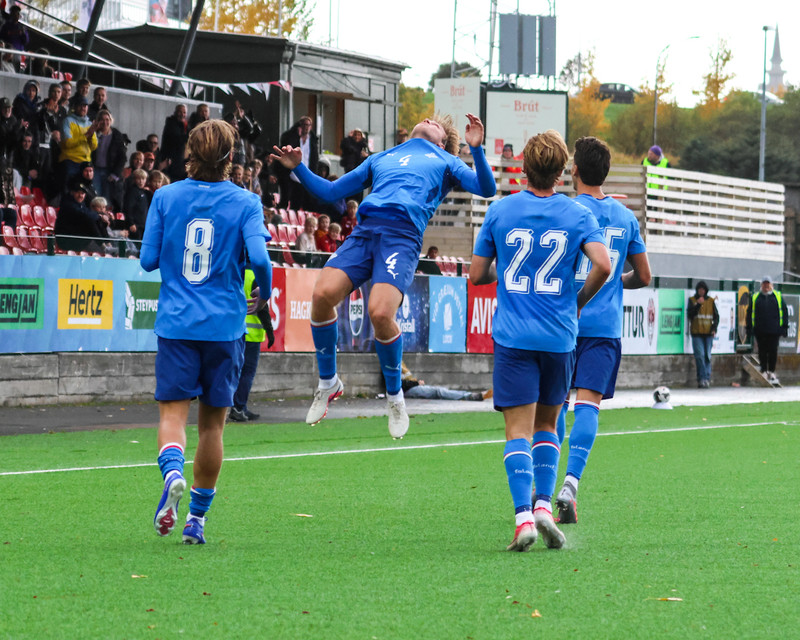 Myndaveisla: U21 landsliðið fór á kostum gegn Sviss