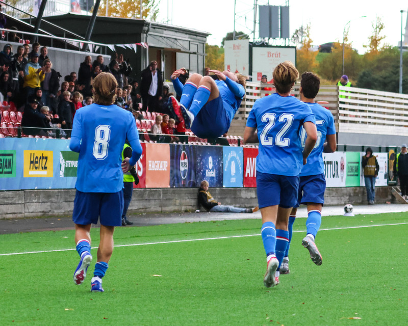 Myndaveisla: U21 landsliðið fór á kostum gegn Sviss