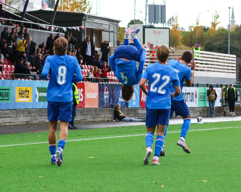Myndaveisla: U21 landsliðið fór á kostum gegn Sviss