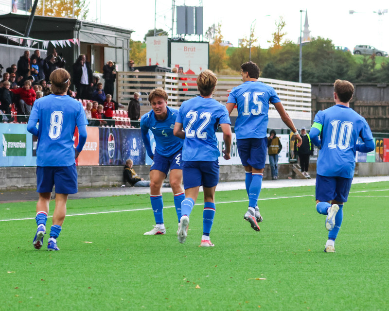 Myndaveisla: U21 landsliðið fór á kostum gegn Sviss