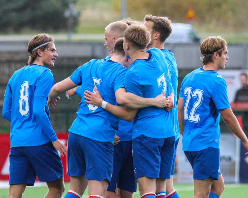 Myndaveisla: U21 landsliðið fór á kostum gegn Sviss