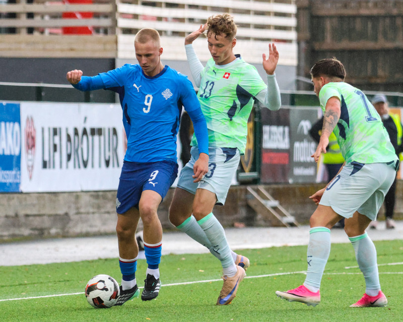 Myndaveisla: U21 landsliðið fór á kostum gegn Sviss