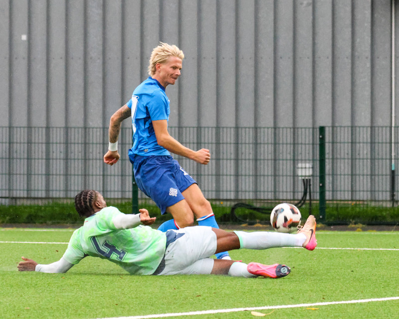 Myndaveisla: U21 landsliðið fór á kostum gegn Sviss