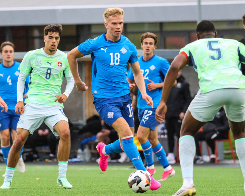 Myndaveisla: U21 landsliðið fór á kostum gegn Sviss